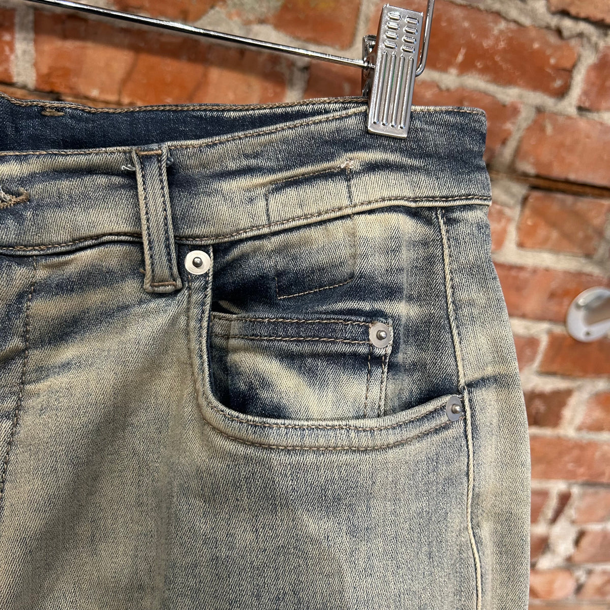 RICK OWENS FW24 PORTERVILLE DRKSHDW BOLAN BOOTCUT JEANS ‘SKY’