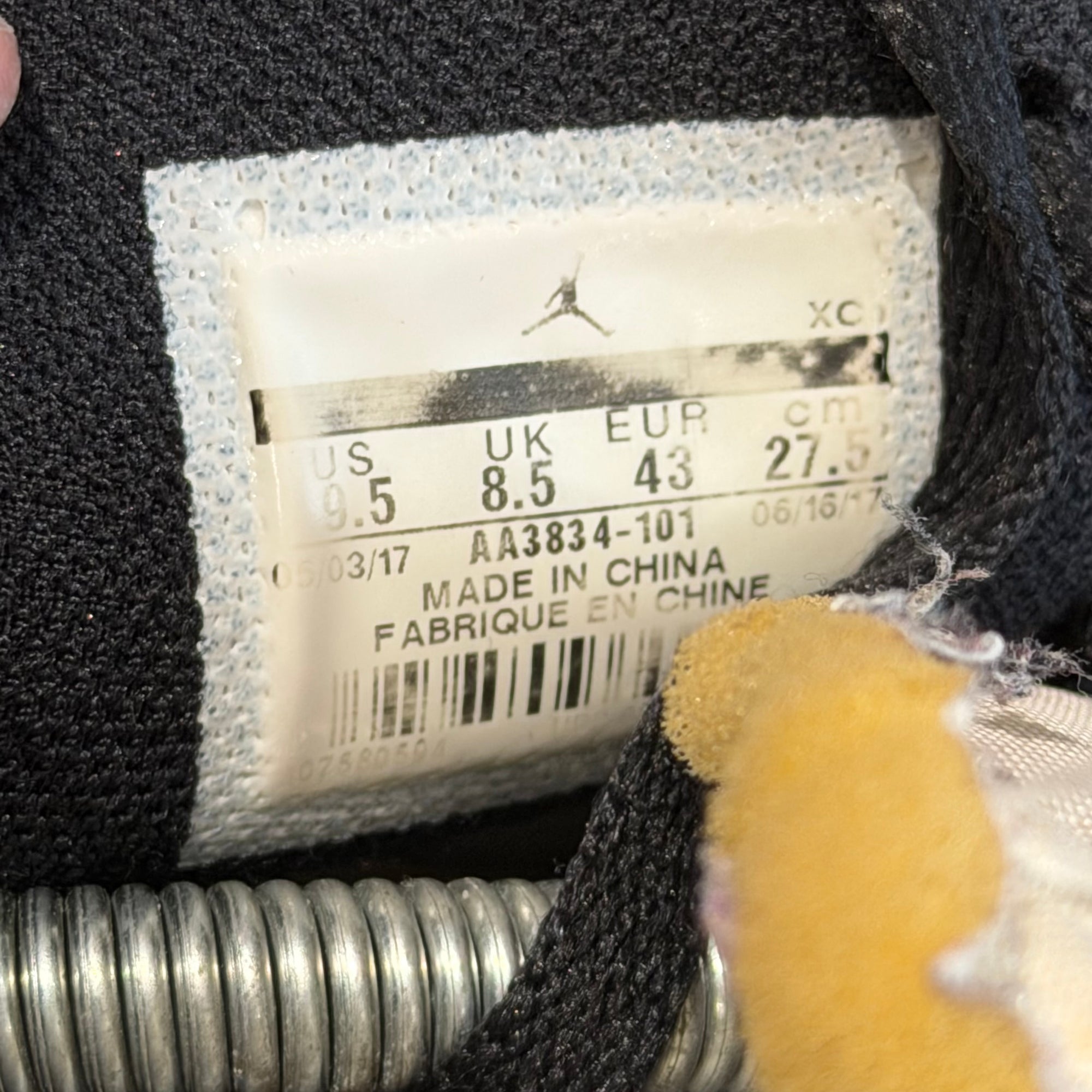 OFF WHITE X JORDAN 1 "THE 10" CHICAGO HIGH SNEAKERS ‘WHITE/RED’