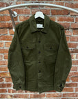 AMI CANVAS WORK JACKET ‘OLIVE’