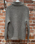 UNDERCOVER AW13 KNITTED TURTLE NECK SWEATER ‘BROWN’