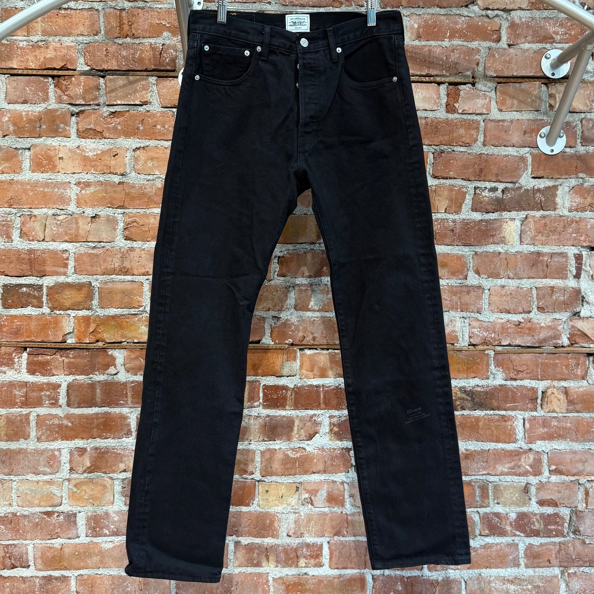 LEVIS X JJJOUND '93 FIT ORIGINAL 501 DENIM ‘BLACK’