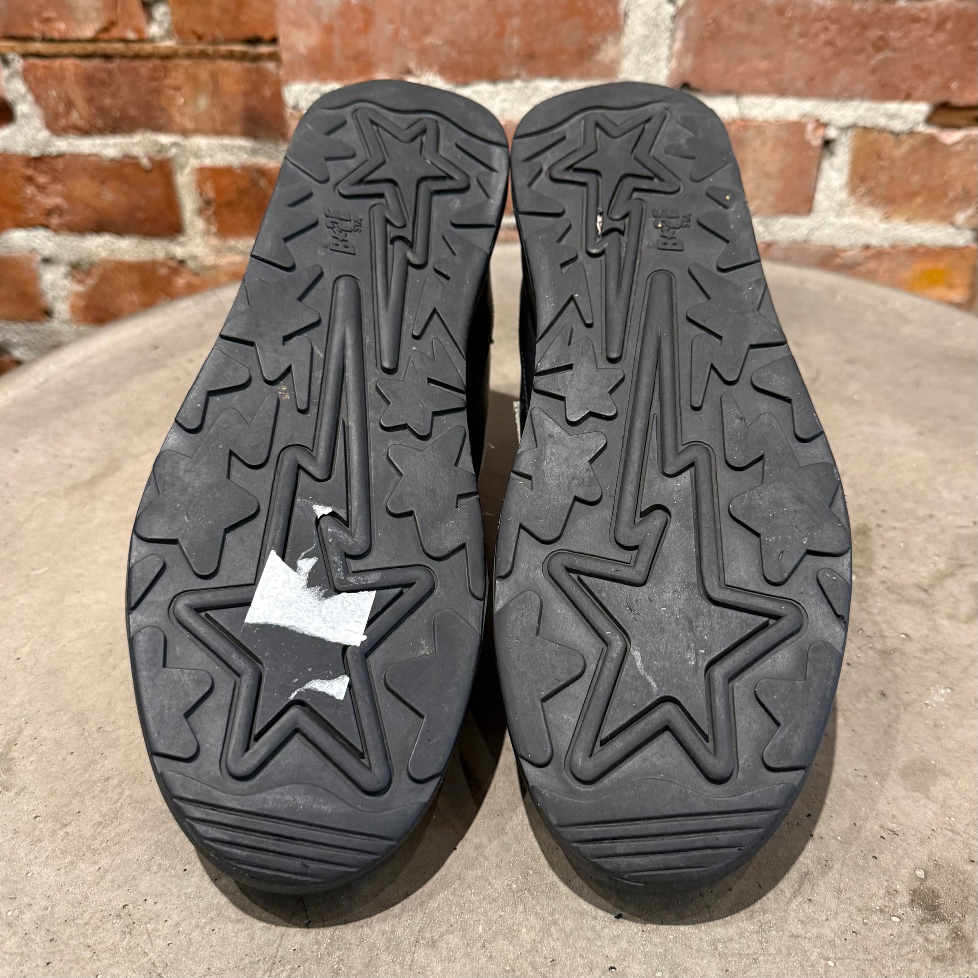 BAPE ROADSTA SNEAKERS ‘BLACK/SILVER’