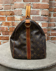 LOUIS VUITTON MONOGRAM KEEPALL 45 'BROWN'
