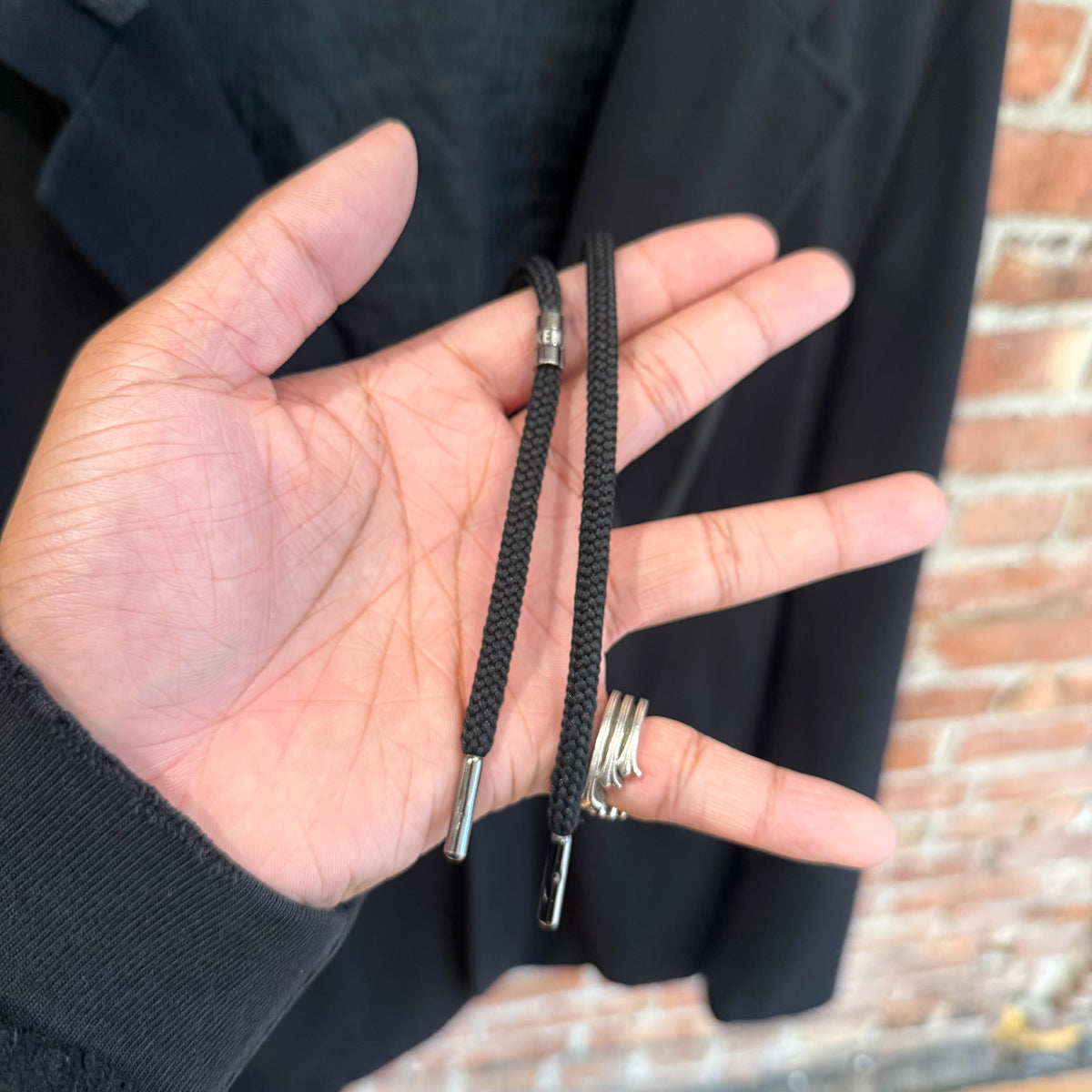 DIRK BIKKEMBERGS HOODED RAYON JACKET ‘BLACK’
