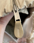 ENTIRE STUDIOS A-4 CROPPED BOMBER JACKET ‘CREAM’