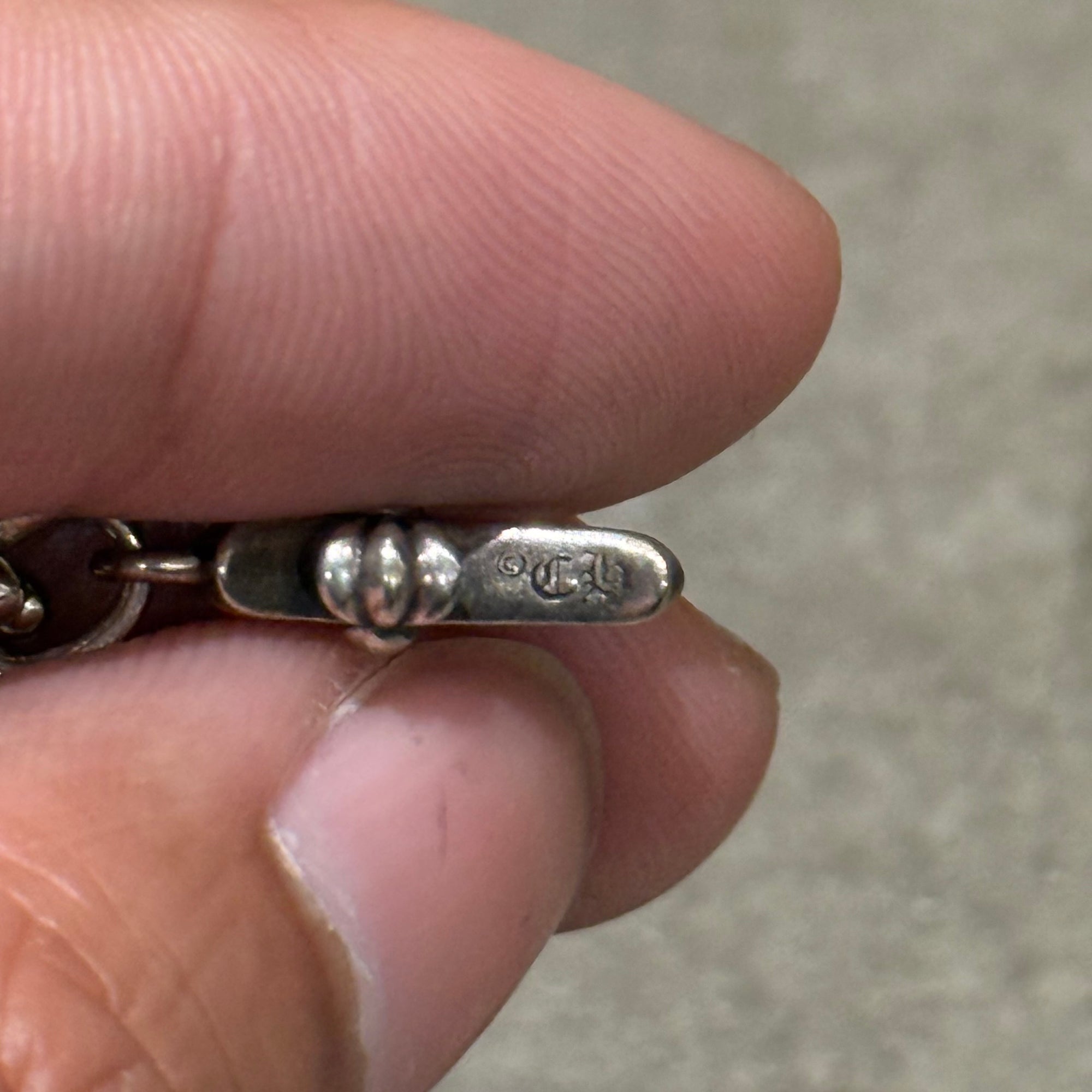 CHROME HEARTS BABY FAT NECKLACE ‘SILVER’