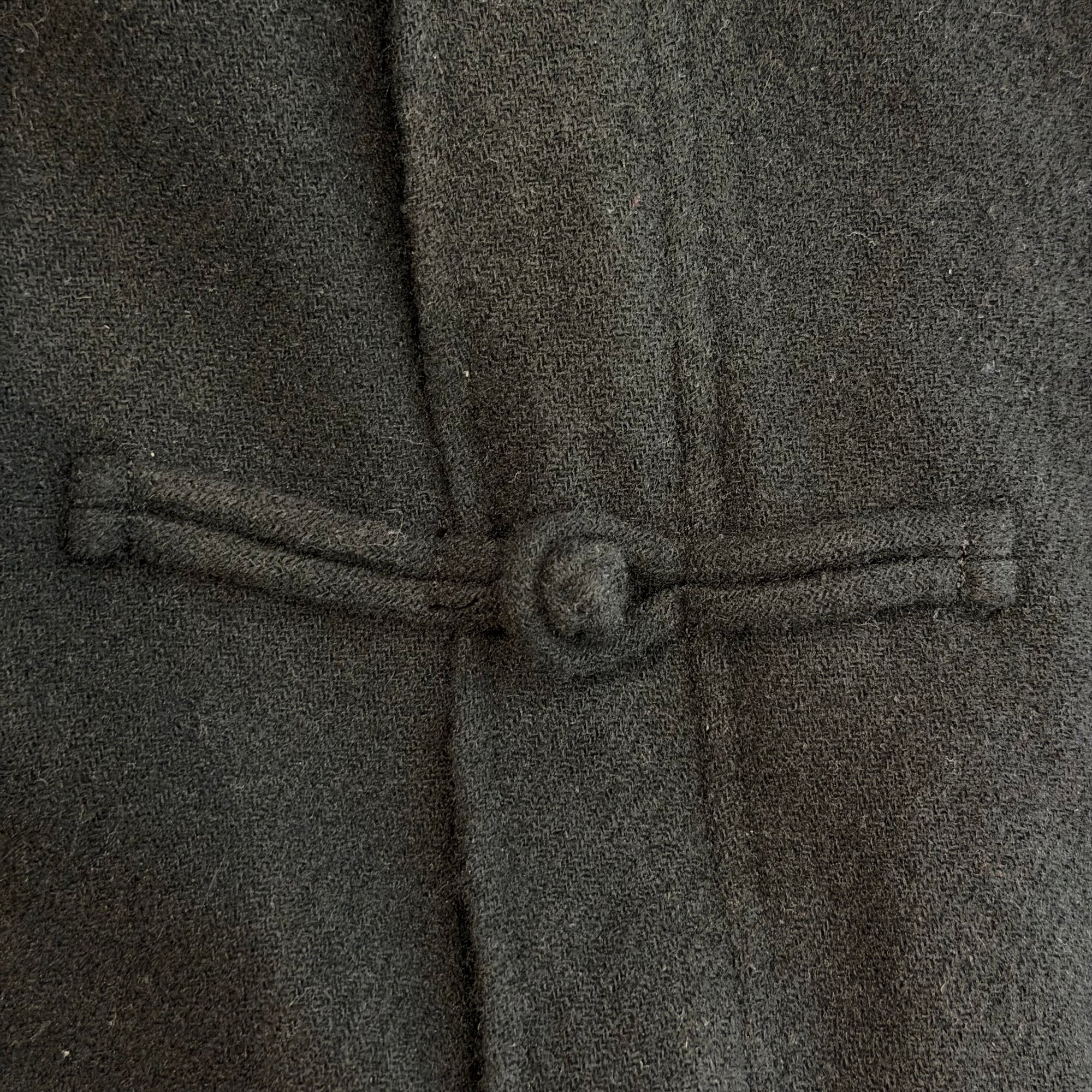 UNDERCOVER FW23 FELTED WOOL MANDARIN JACKET ‘BLACK’