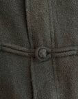 UNDERCOVER FW23 FELTED WOOL MANDARIN JACKET ‘BLACK’