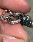 CHROME HEARTS CUT OUT PLUS CROSS NECKLACE ‘SILVER’