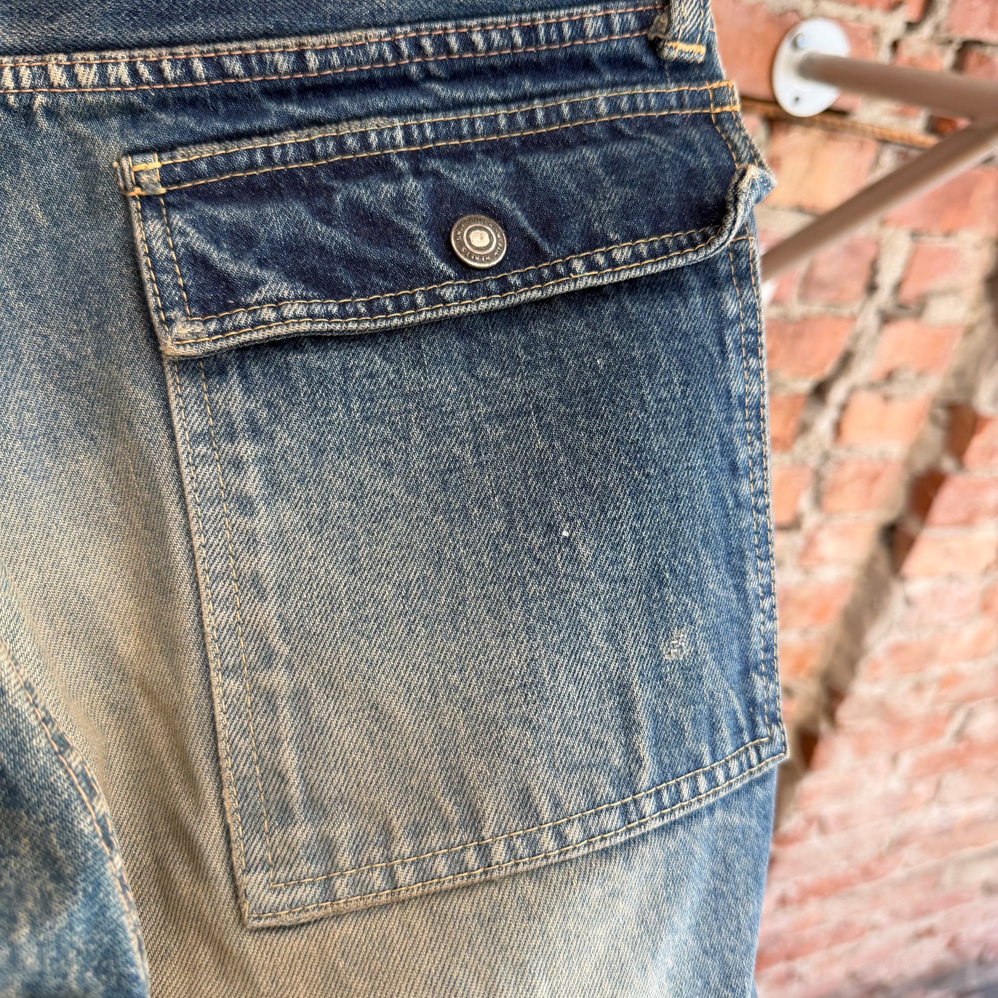 UNDERCOVER SS06 "T" KLAUS DENIM (BRAND NEW WITH TAGS) 'VINTAGE BLUE'