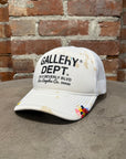 GALLERY DEPT. WORKSHOP PAINTER HAT ‘WHITE/MULTI’