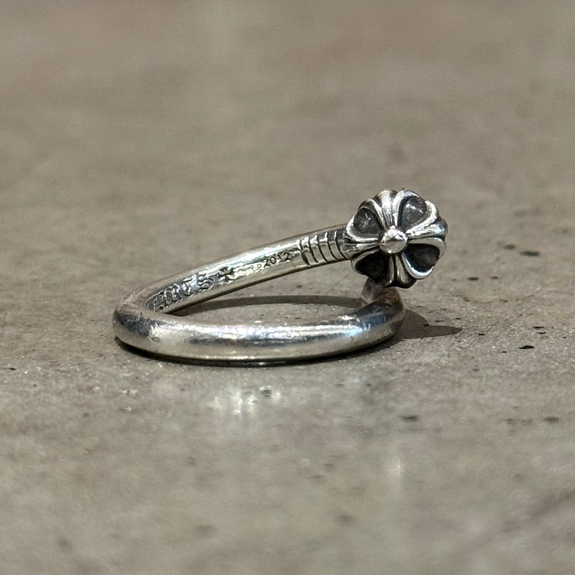 CHROME HEARTS NAIL RING ‘SILVER