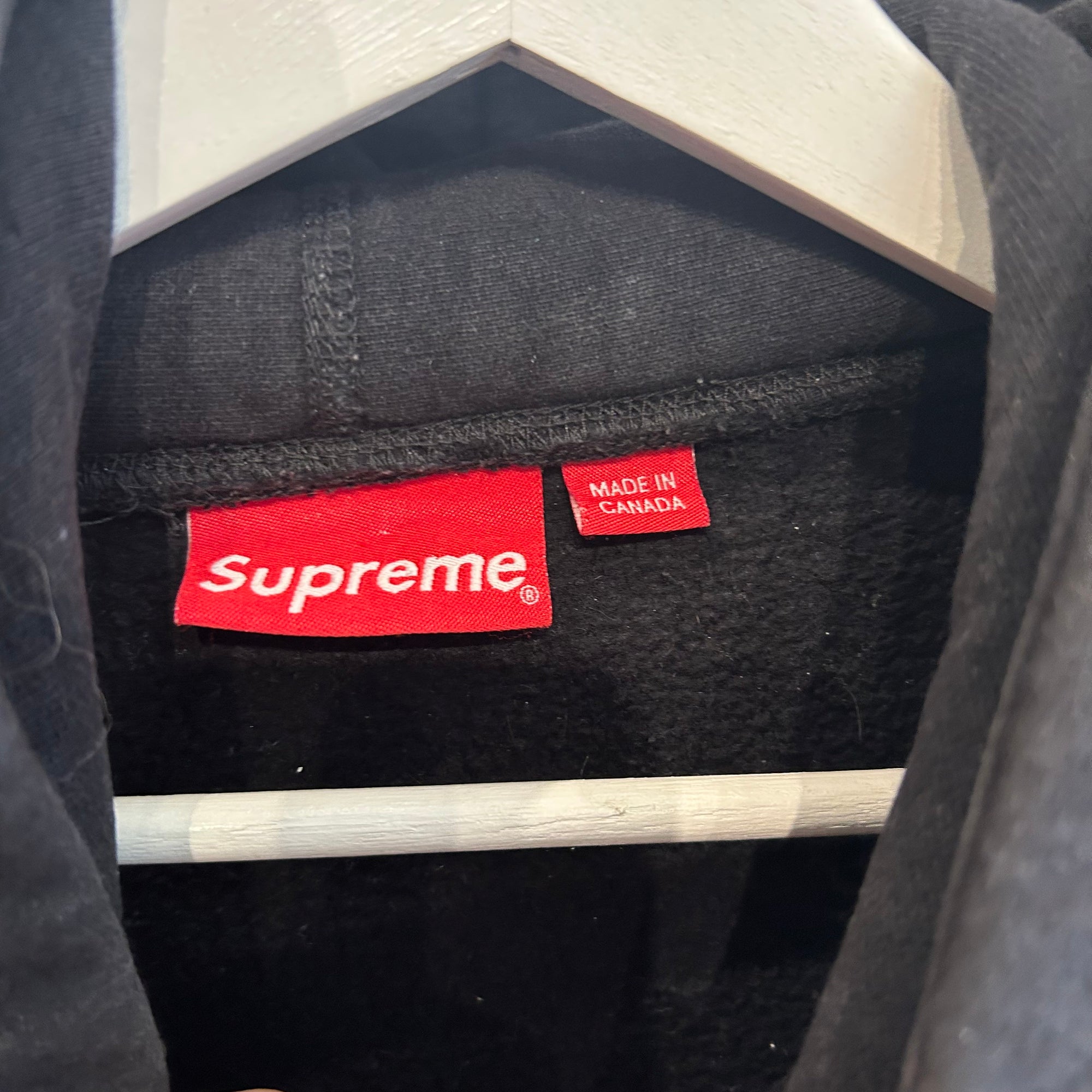 SUPREME FW19 BANDANA BOX LOGO HOOODIE ‘BLACK’