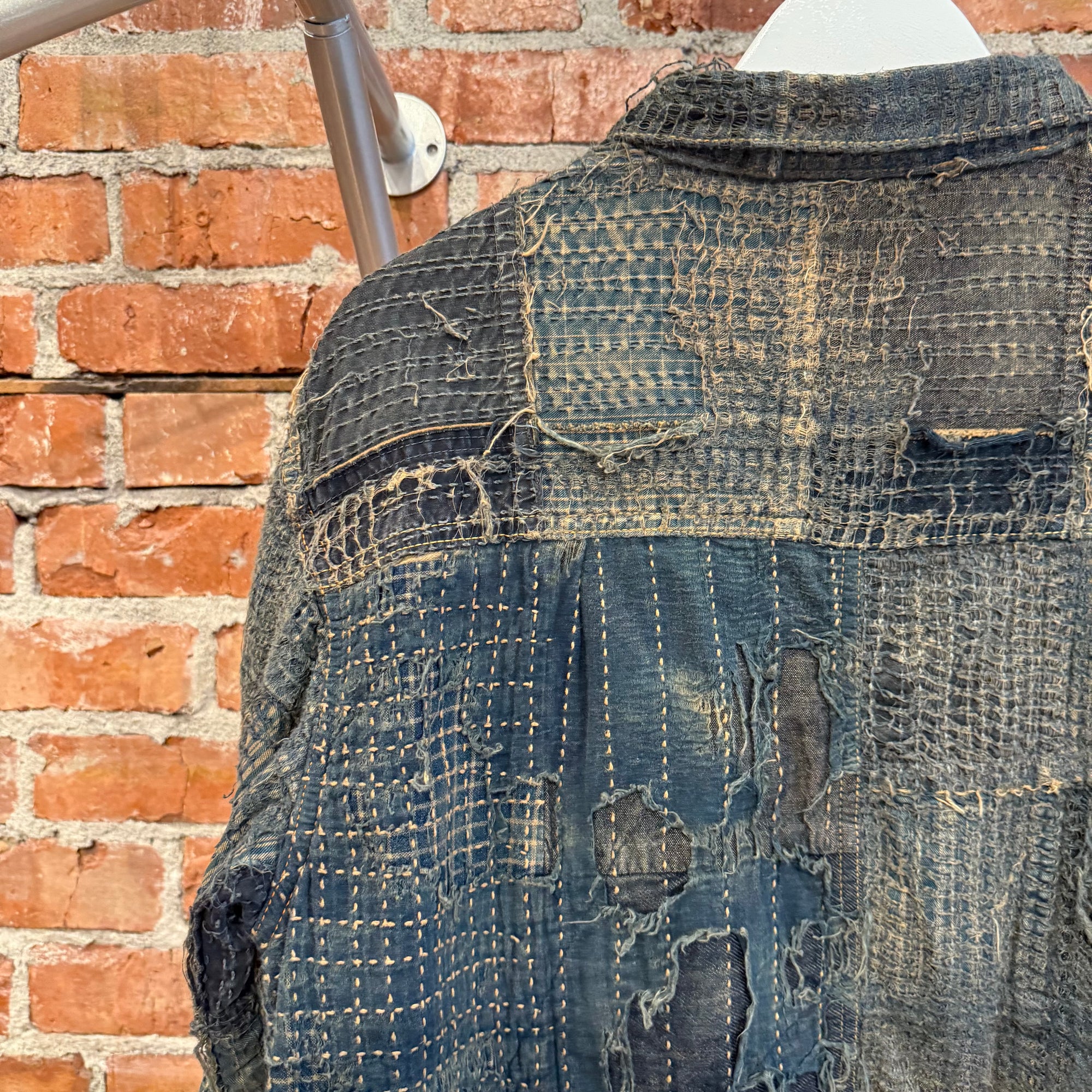 KAPITAL V2 SILK-LINED BORO JACKET ‘MULTI’