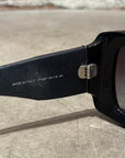 CHANEL QUILTED SHIELD SUNGLASSES ‘BLACK’