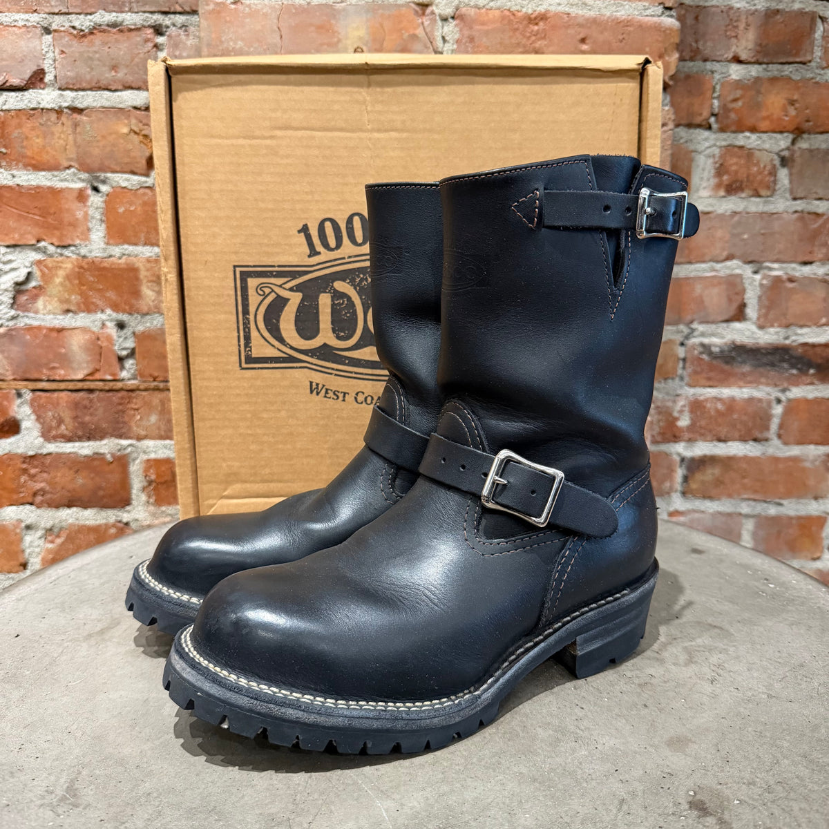 WESCO ENGINEER BOSS BOOTS ‘BLACK’