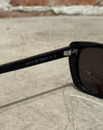 SAINT LAURENT RECTANGULAR FRAME SUNGLASSES ‘BLACK’