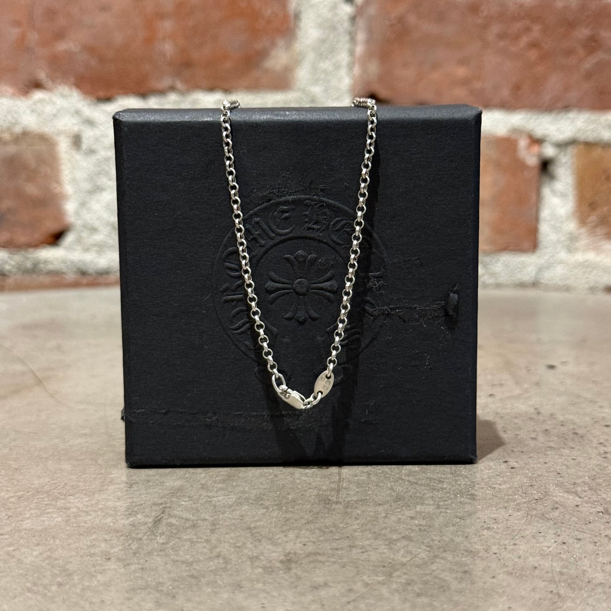 CHROME HEARTS 20” ROLL CHAIN ‘SILVER’