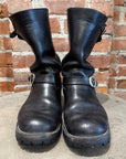 CHROME HEARTS WESCO ENGINEER BOSS BOOTS ‘BLACK’