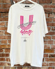 UNDERCOVER AW22 BRAINWASHING MUSIC RECORDS TEE ‘WHITE’