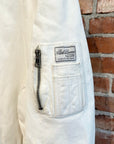 RAF SIMONS SS23 LEATHER SMALL BOMBER JACKET ‘WHITE’