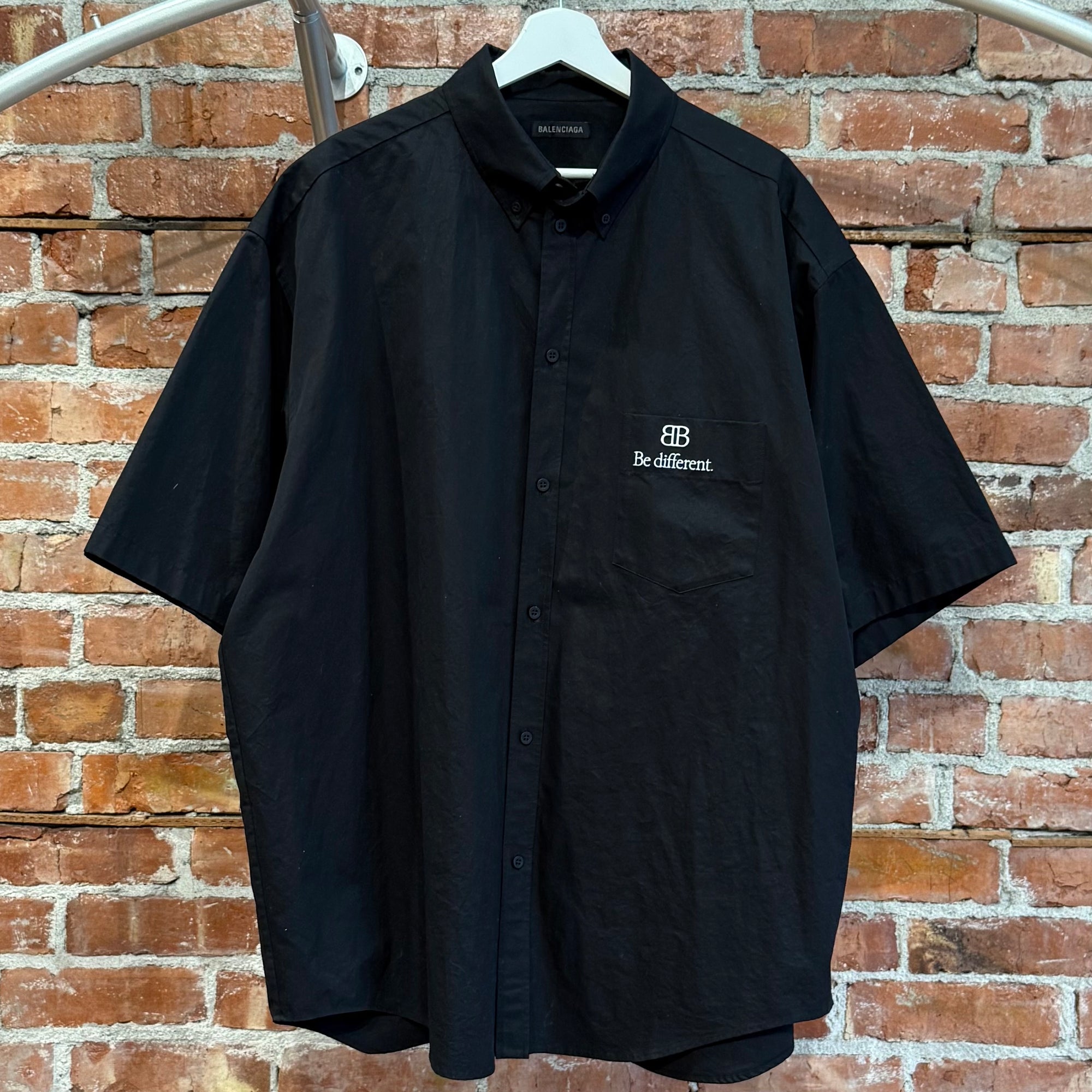BALENCIAGA SS22 BE DIFFERENT SHIRT ‘BLACK’