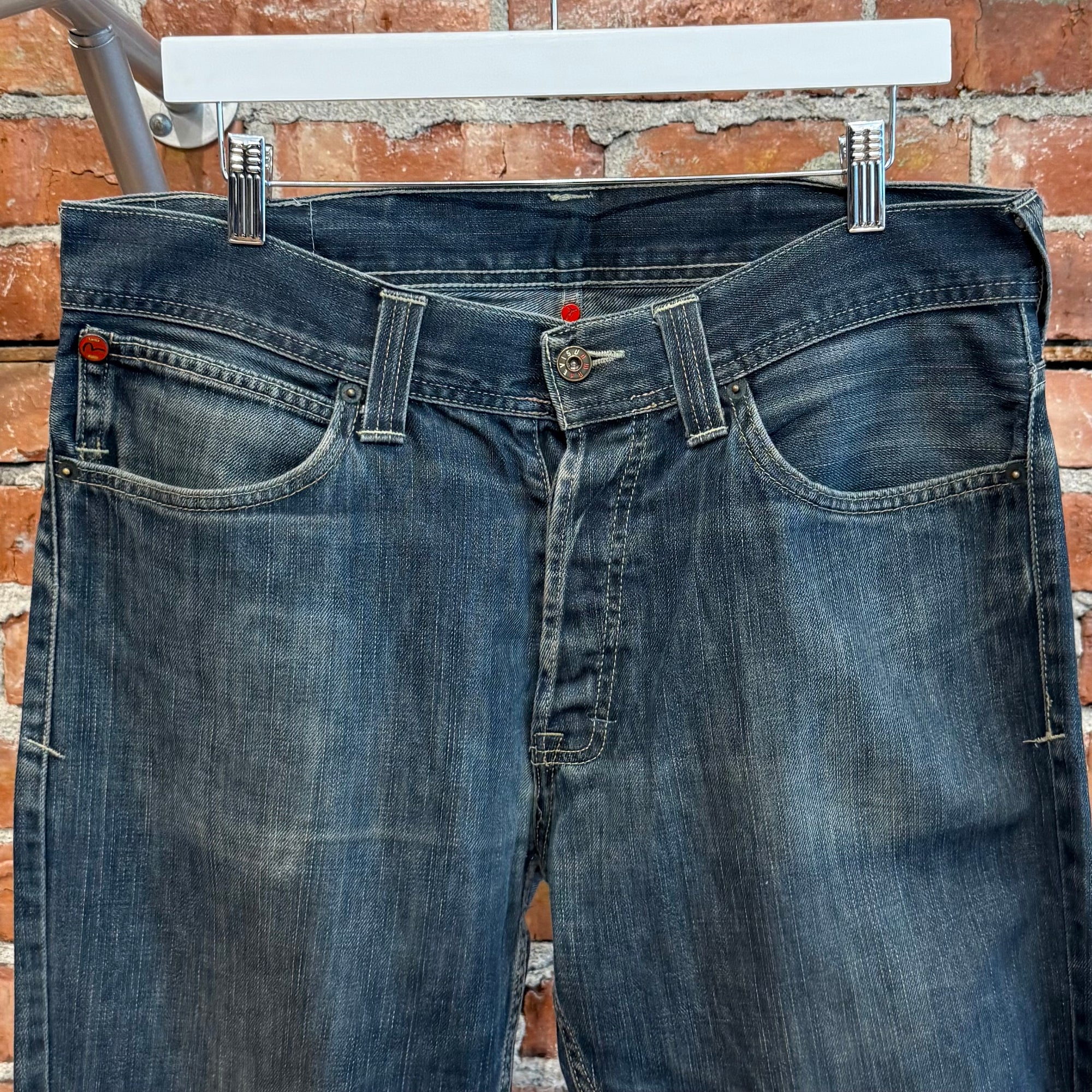 EVISU X PUMA SLIM FIT DENIM 'INDIGO/MINT'