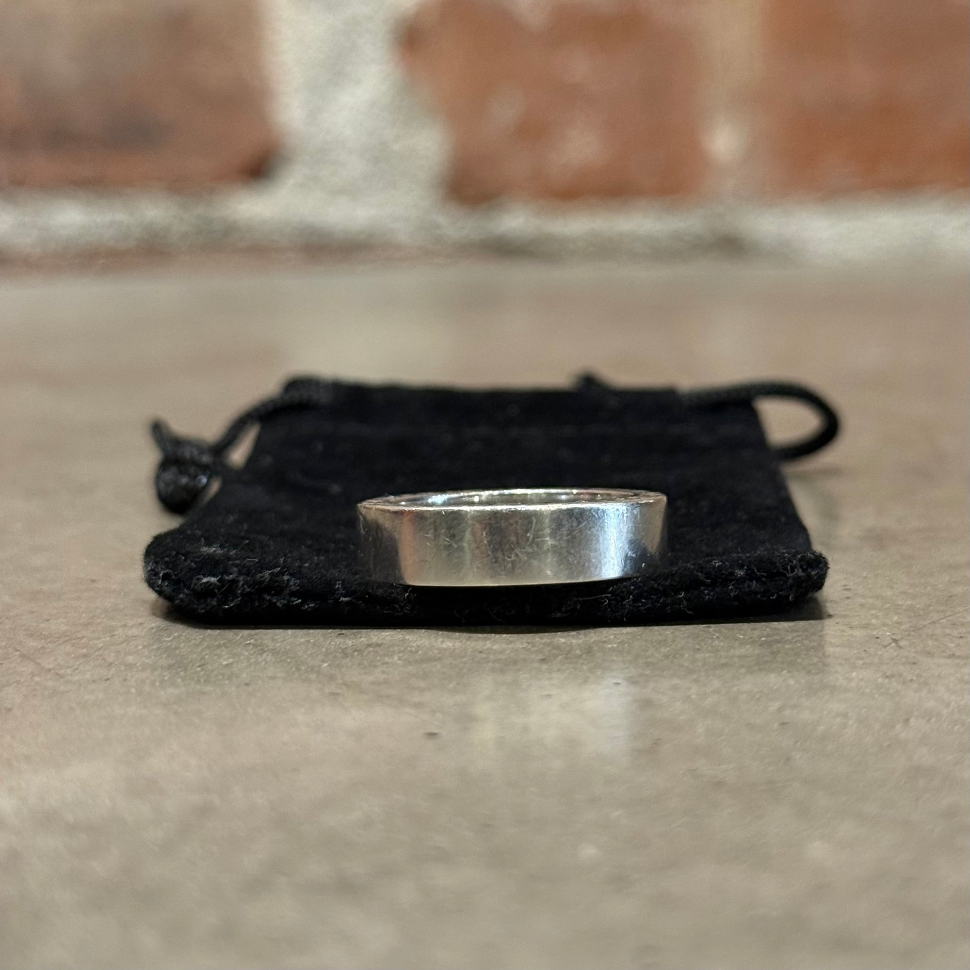 CHROME HEARTS 6MM PLAIN SPACER ‘SILVER’