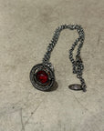 VIVIENNE WESTWOOD TINY ORB ‘GUNMETAL X RED’