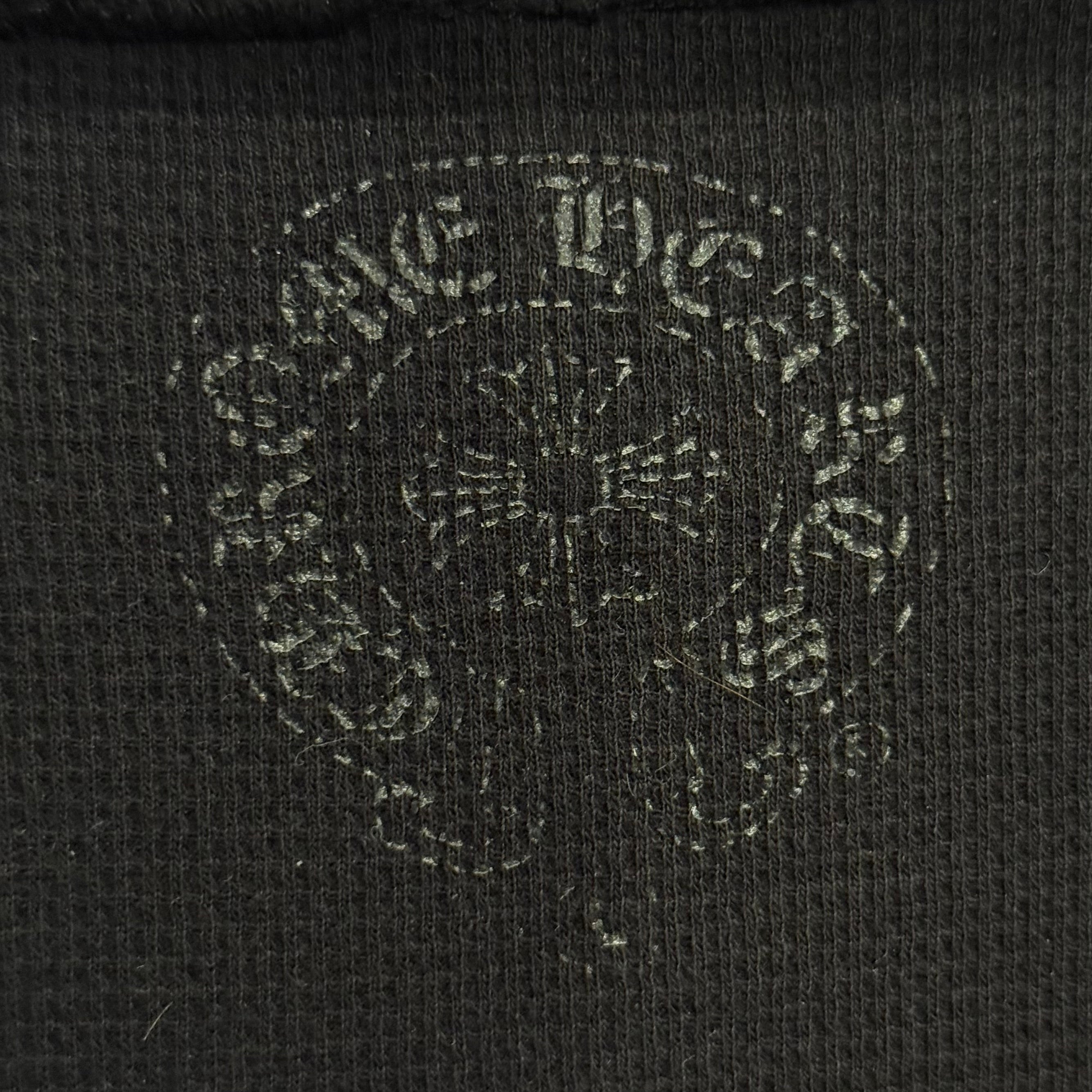 CHROME HEARTS CEMETERY HORSESHOE THERMAL ZIP UP 'BLACK' – Sadō Room