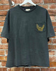 GALLERY DEPT. FLYING BRAIN POCKET TEE ‘SLATE’