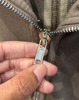 RICK OWENS FW24 PORTERVILLE DRKSDHW GIMP HOODIE ‘DUST’