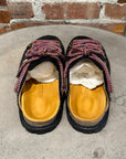 FUGAZI TIBET SUEDE MULES ‘BLACK’
