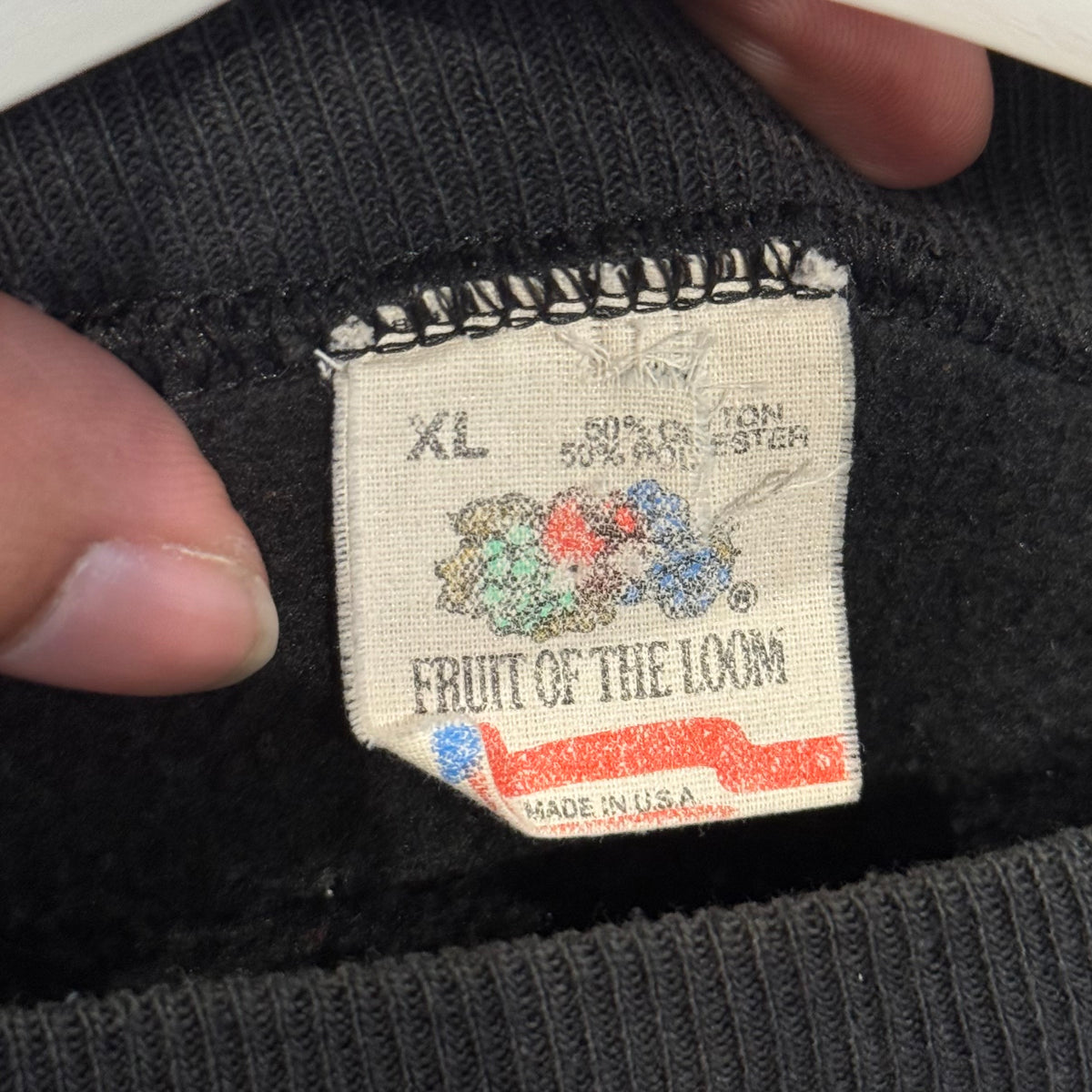 GUCCI 1980s BOOTLEG CREWNECK ‘BLACK’