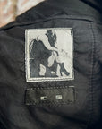 RICK OWENS DRKSDHW SS126 AIRCUT POD SHORTS ‘BLACK’