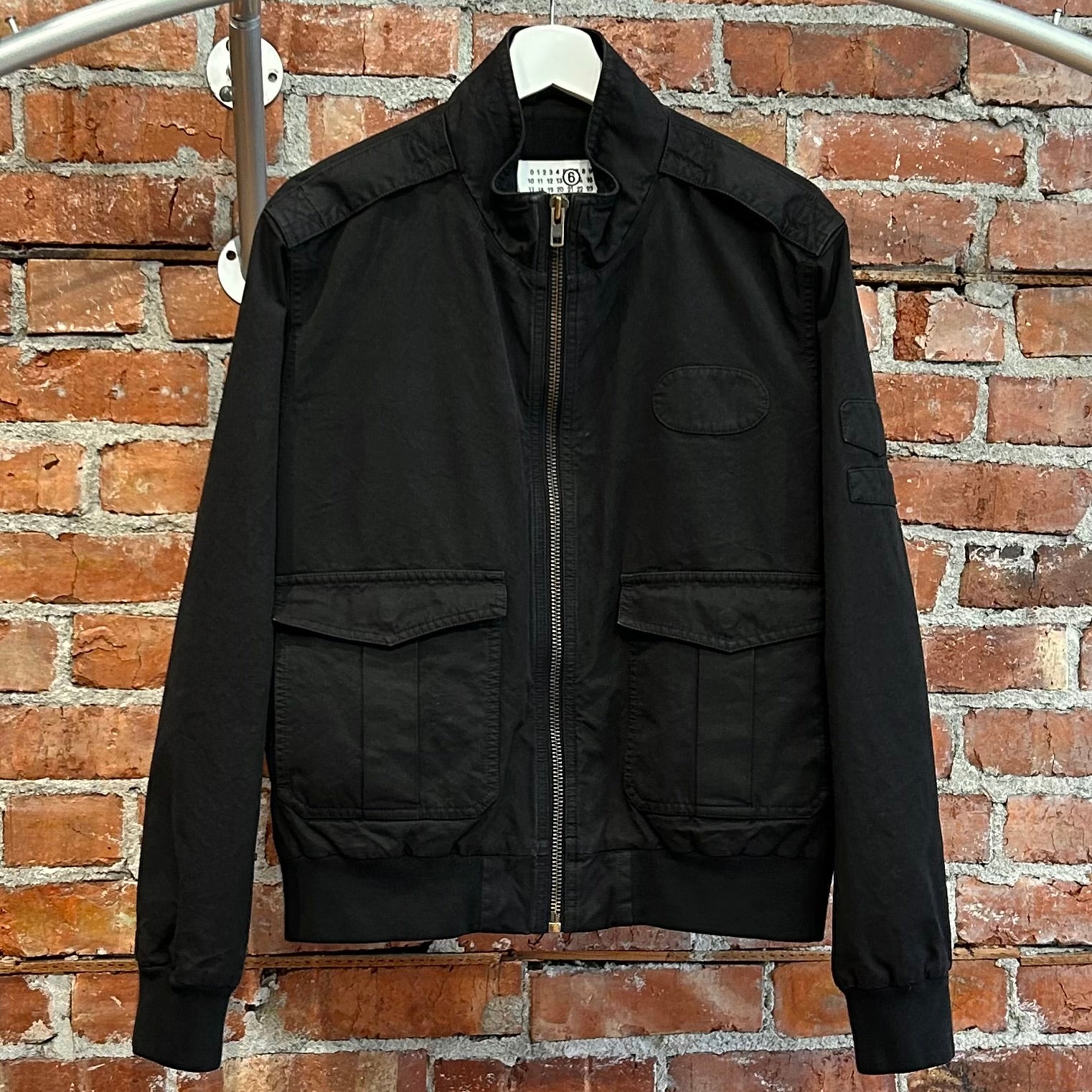 MARGIELA MM6 MILITARY FLIGHT JACKET ‘BLACK’