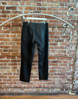 HELMUT LANG ITALIAN LEATHER PANTS ‘BLACK’