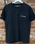 CHROME HEARTS MATTY BOY AMERICAN FLAG TEE ‘BLACK’