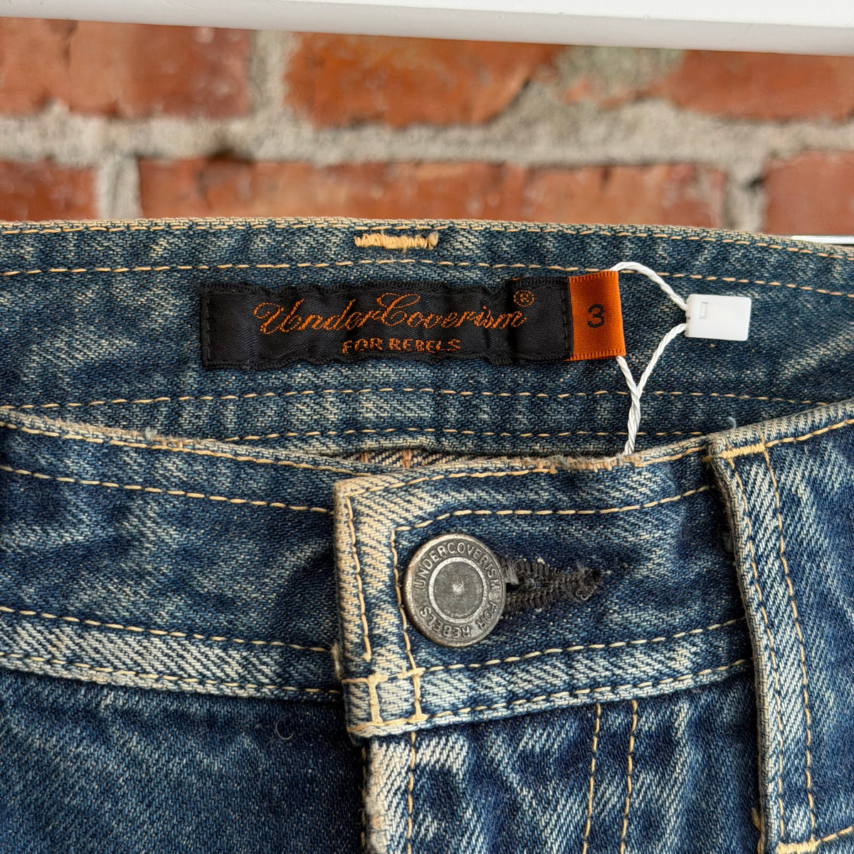 UNDERCOVER SS06 "T" KLAUS DENIM (BRAND NEW WITH TAGS) 'VINTAGE BLUE'
