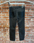 HERMES STRAIGHT LEG DENIM JEANS ‘BLACK’