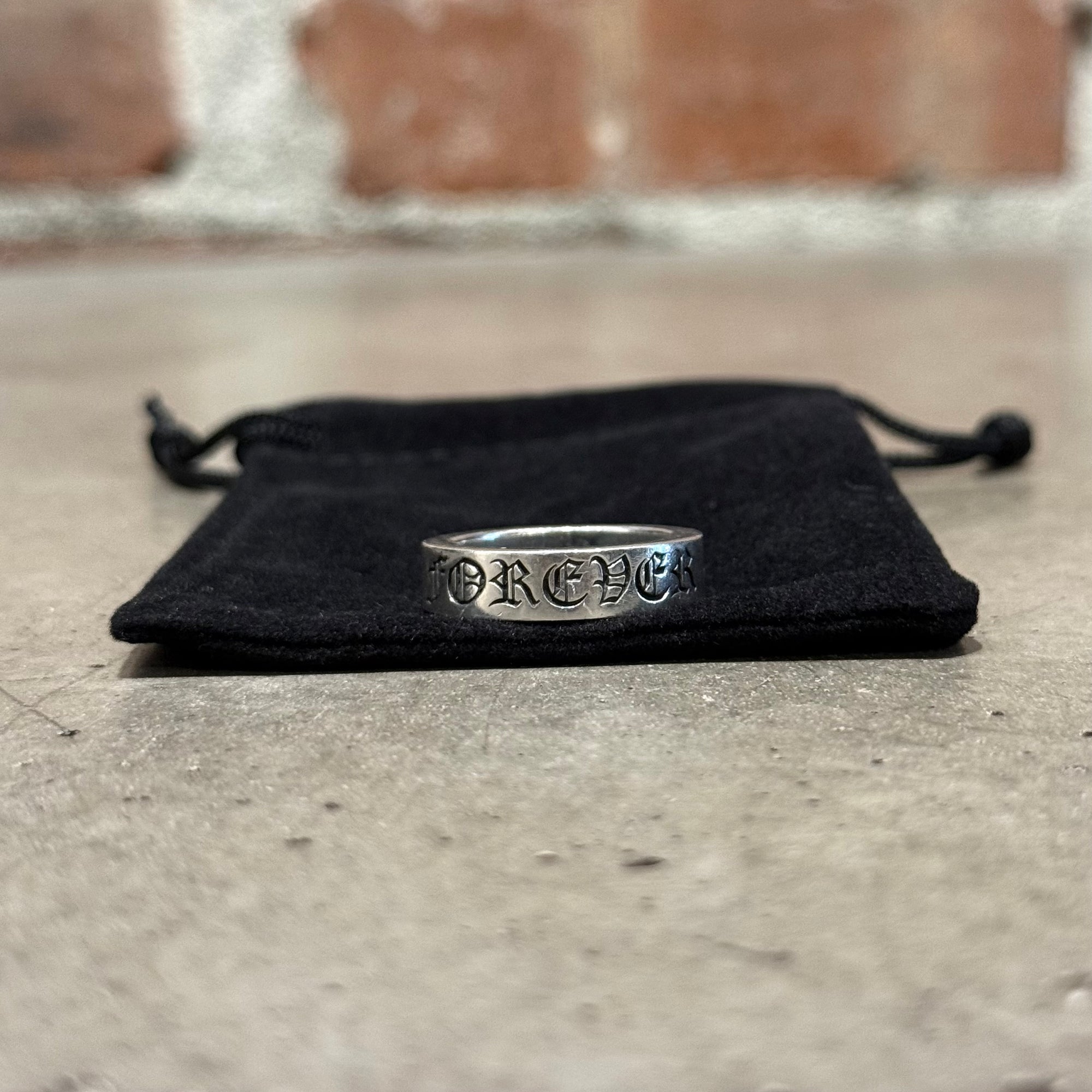 CHROME HEARTS FOREVER 6MM SPACER RING ‘SILVER’