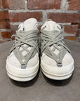 RICK OWENS SS25 MEGALACE RAMONE LOWS ‘DINGE/MILK’