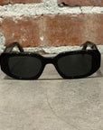 PRADA SHIELD RECTANGLE SUNGLASSES ‘BLACK’