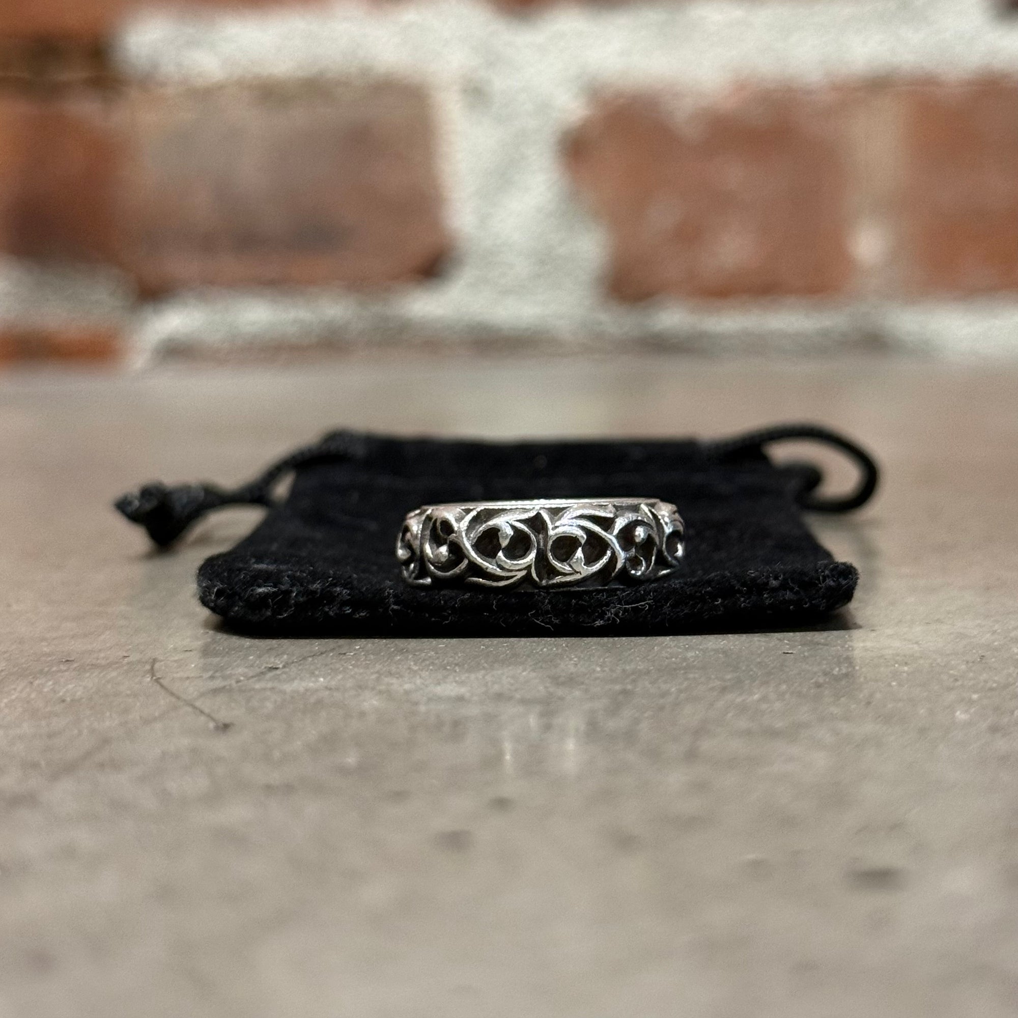 CHROME HEARTS ETERNITY VINE RING ‘SILVER’