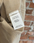 LEMAIRE TWO-POCKET LINEN FIELD SHIRT ‘SAND’