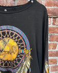 AFTER-HRS GOROS DREAM CATCHER LONGSLEEVE TEE ‘BLACK’
