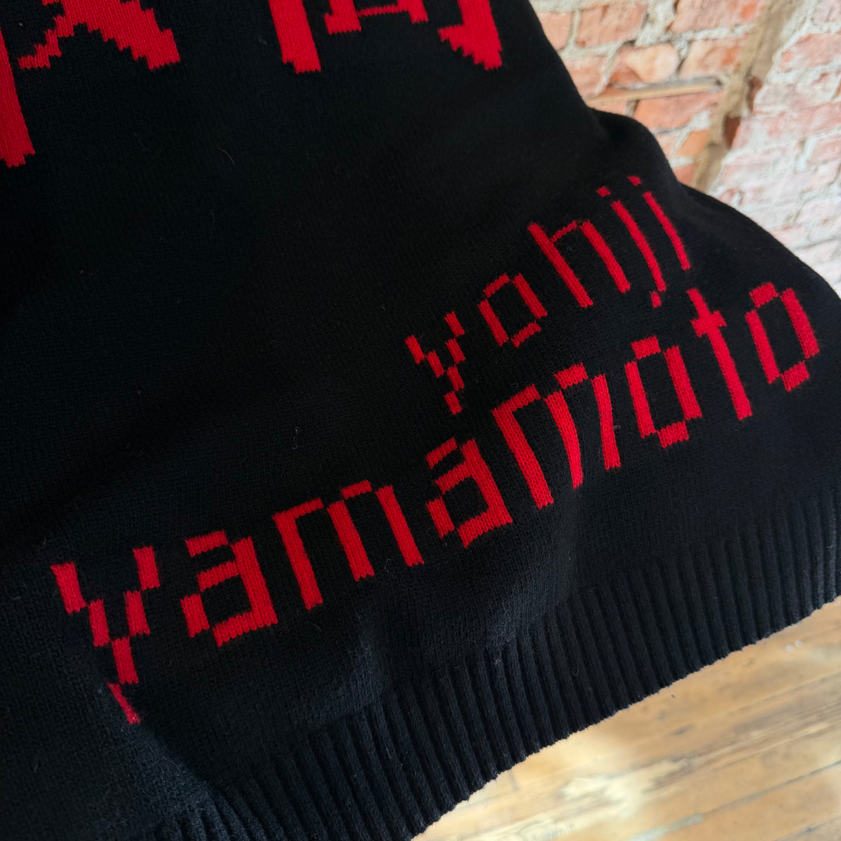 SUPREME FW22 YOHIJI YAMAMOTO TEKKEN SWEATER ‘MULTI’