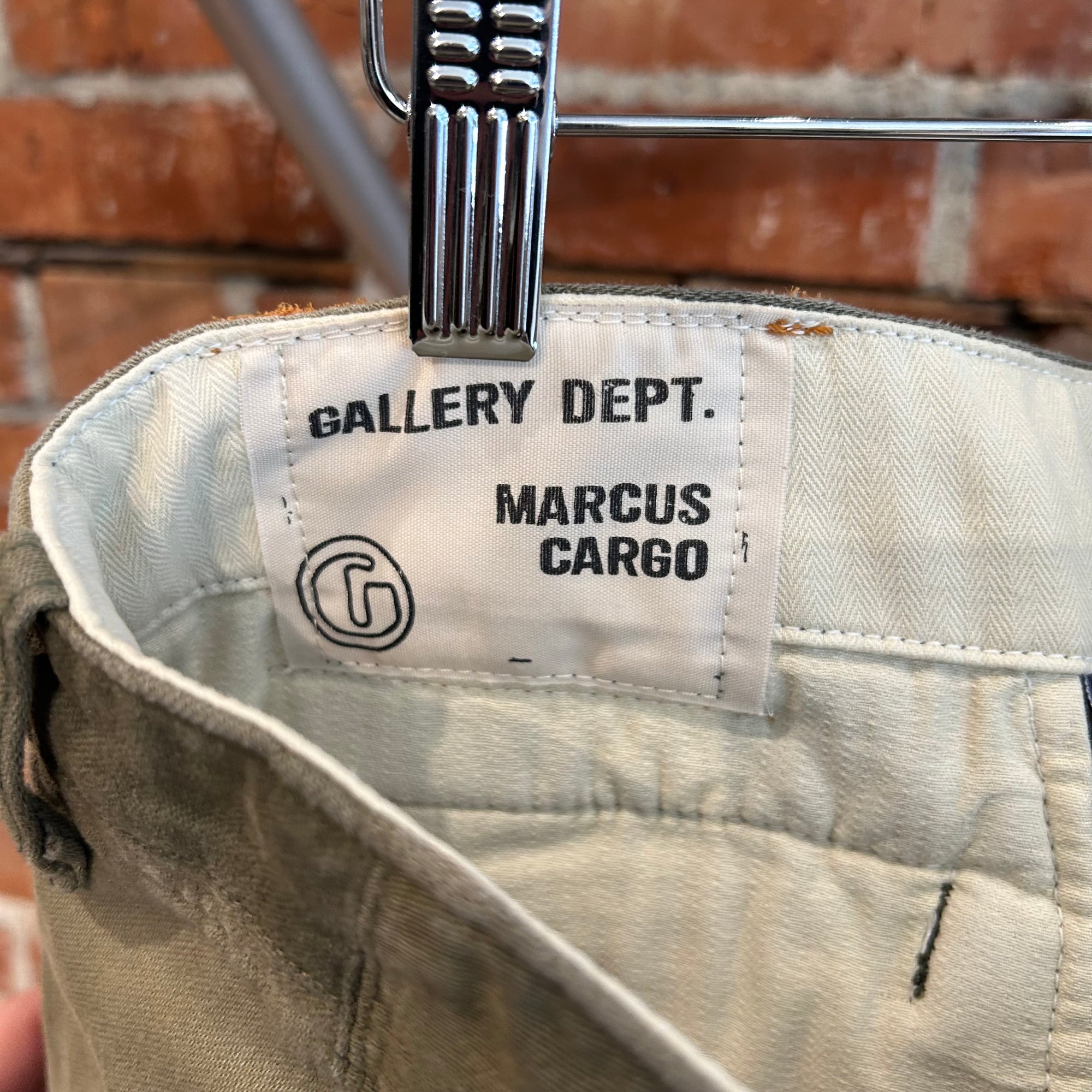 GALLERY DEPT. MARCUS PATCHWORK CARGO PANTS ‘OLIVE’
