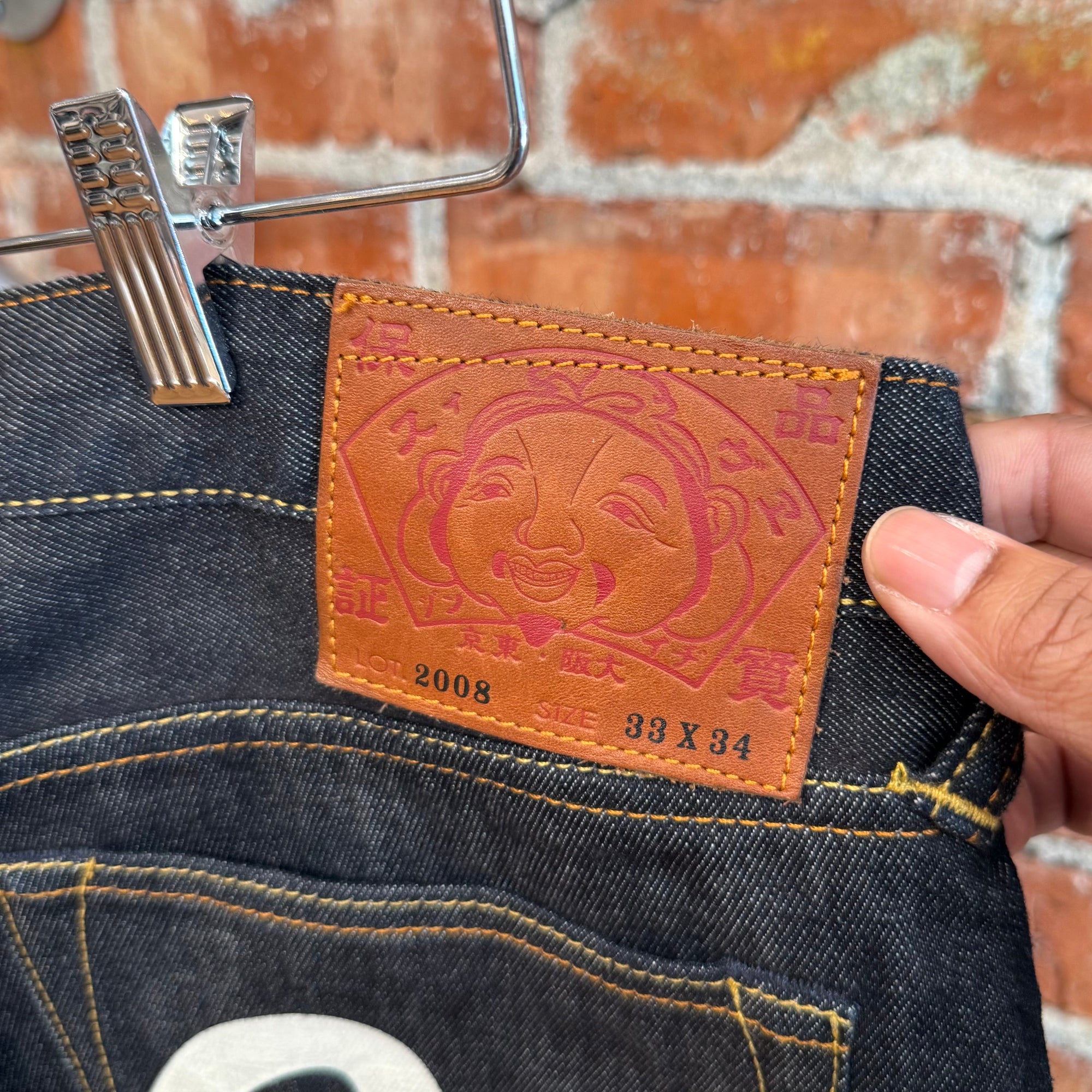 EVISU LOT 2008 CLASSIC GULL DENIM 