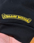 CHROME HEARTS VERTICAL LOGO 1988 HOODIE ‘BLACK/GOLD’